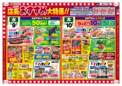 店長おすすめ大特価！！大奮発ポイント券プレゼント！