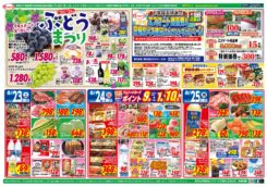 ２１日コストコフェア・北陸フェア・２２日ぶどうまつり・エスマート商品券＆日帰りバス旅行プレゼントキャンペーン
